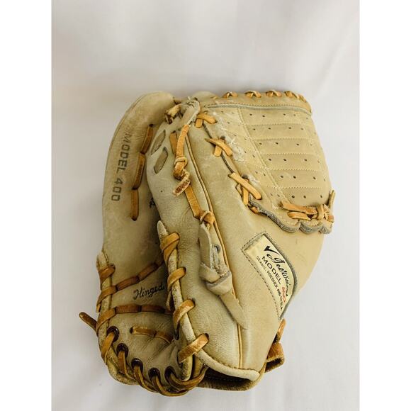 Vintage Ted Williams Model 400 Leather Baseball Glove Japan 16199 Sears - Picture 2 of 10